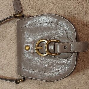 Vintage Coach Garcia mini saddle bag